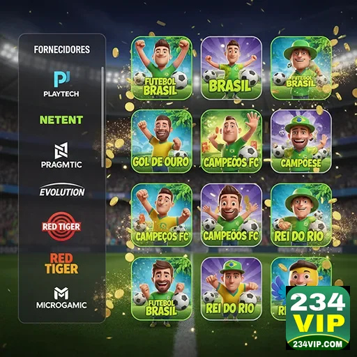 Ilustração de Acesse o Aplicativo do 234vip para jogos móveis