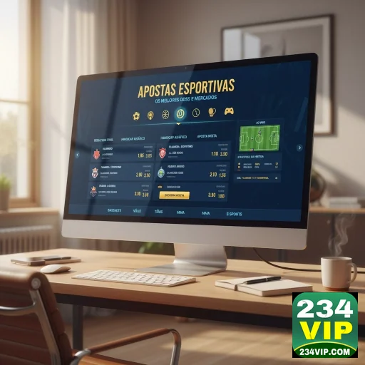 Ilustração de Explore as melhores apostas esportivas na 234vip