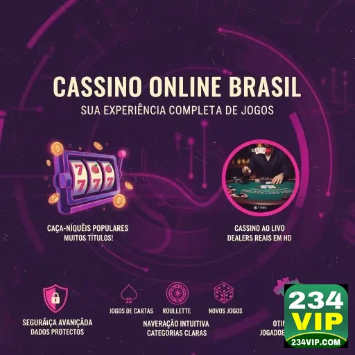 Ilustração de Acesse as Melhores Ofertas de Slots e Cassino Online na 234vip